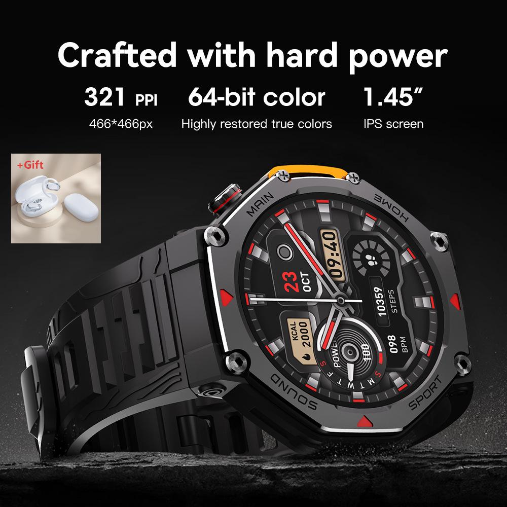 Smartwatch M Active - YBM-REX4 2025 Bestselling 5ATM Waterproof Smartwatch