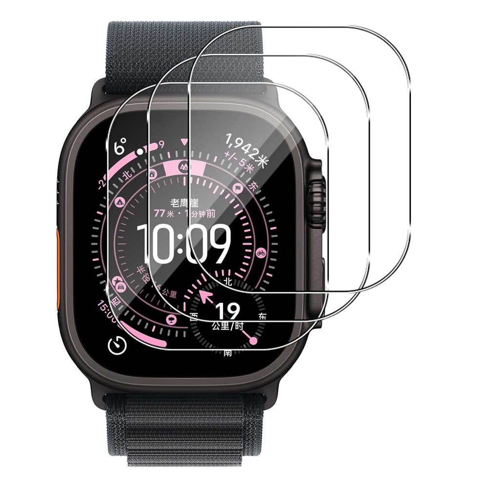 Smartwatch Case - Tempered Glass For Apple Watch Ultra