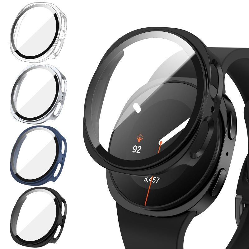 Samsung Smartwatch Accessories - Tempered Glass+PC Case For Samsung Galaxy