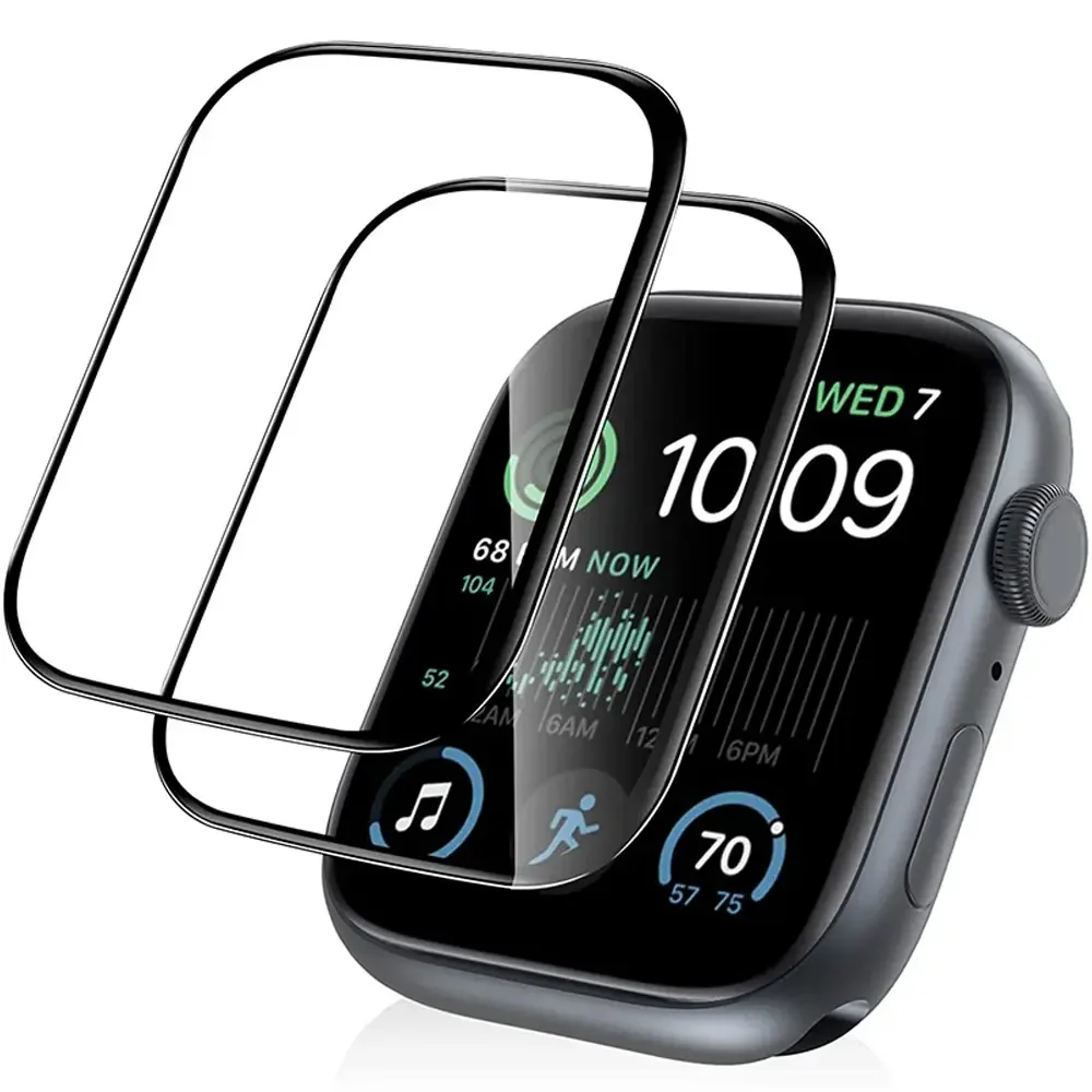 Smartwatch Case - Full Curved Screen Protector For Apple