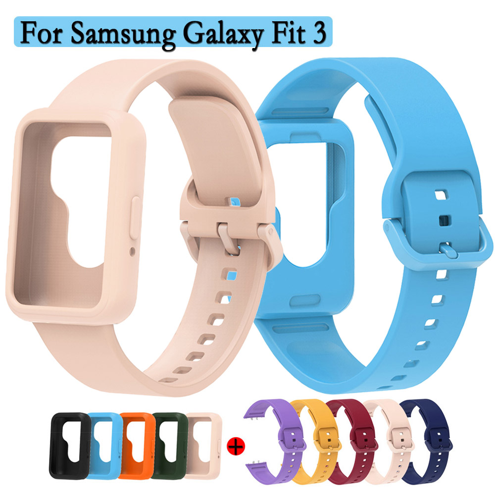 Silicone Band Replacement - For Samsung Galaxy Fit 3 Watchband