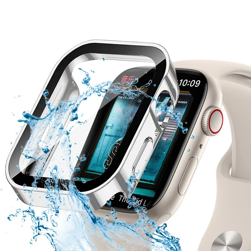 Smartwatch Case - Waterproof Hard PC Screen Protector for
