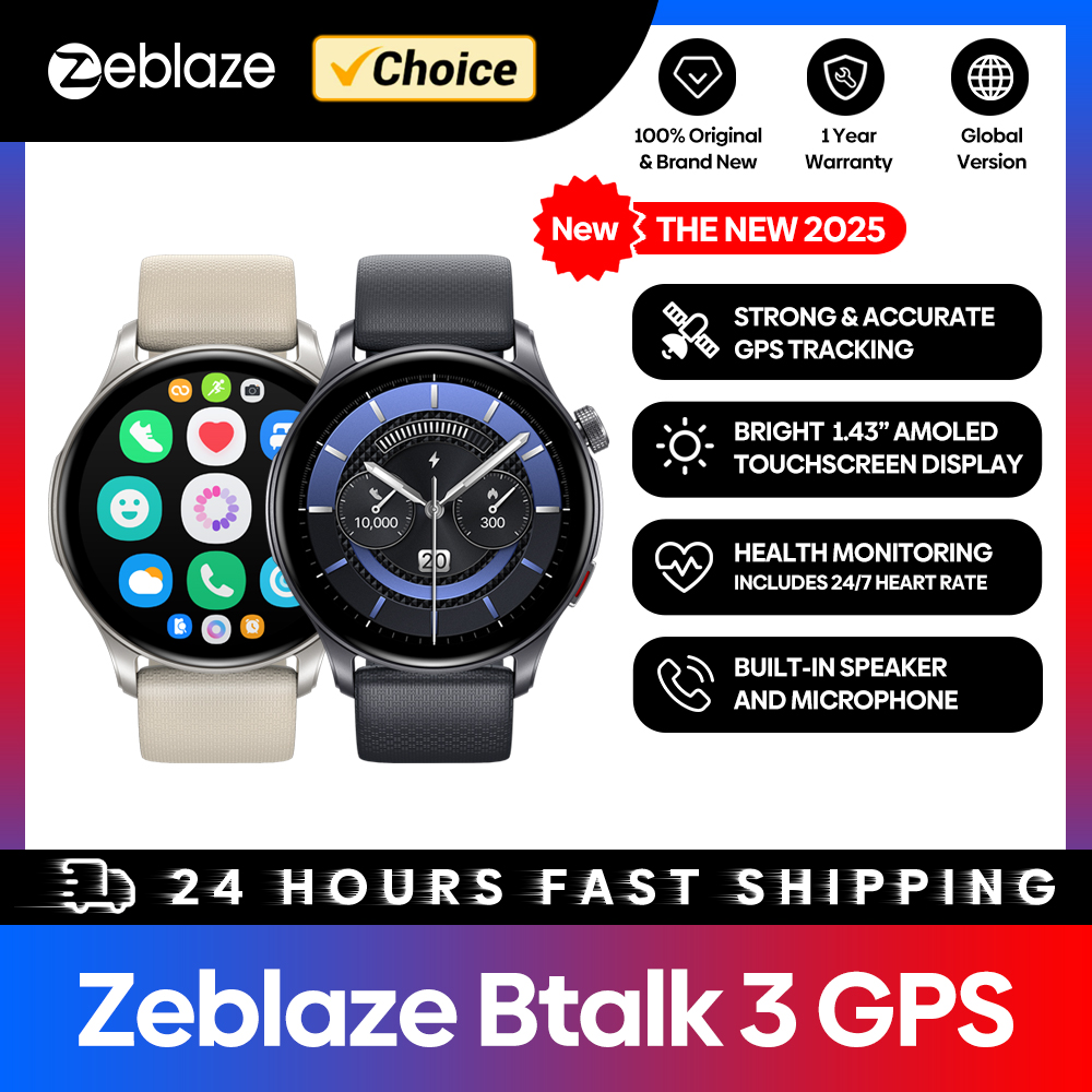 Smartwatch X - New Zeblaze Btalk 3 GPS Smartwatch