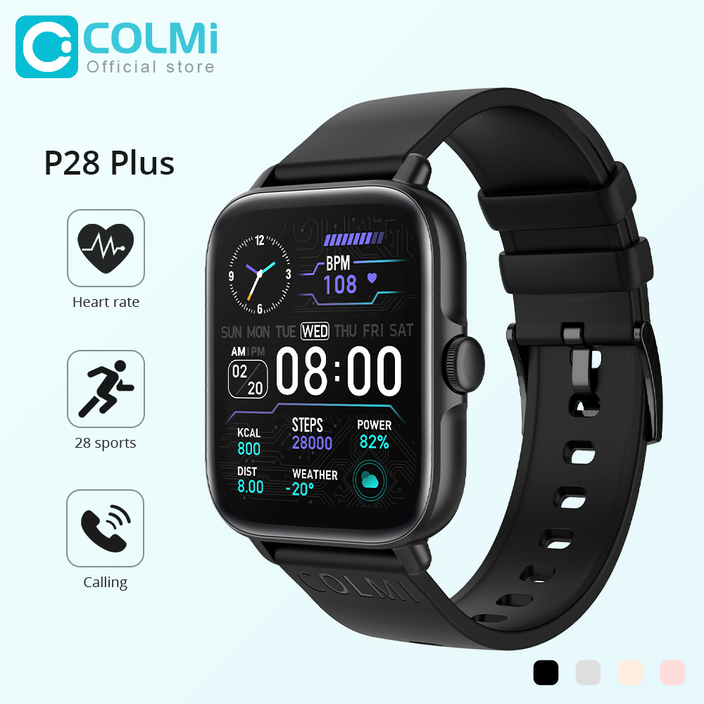 Smartwatch Faces - COLMI P28 Plus Bluetooth Answer Call