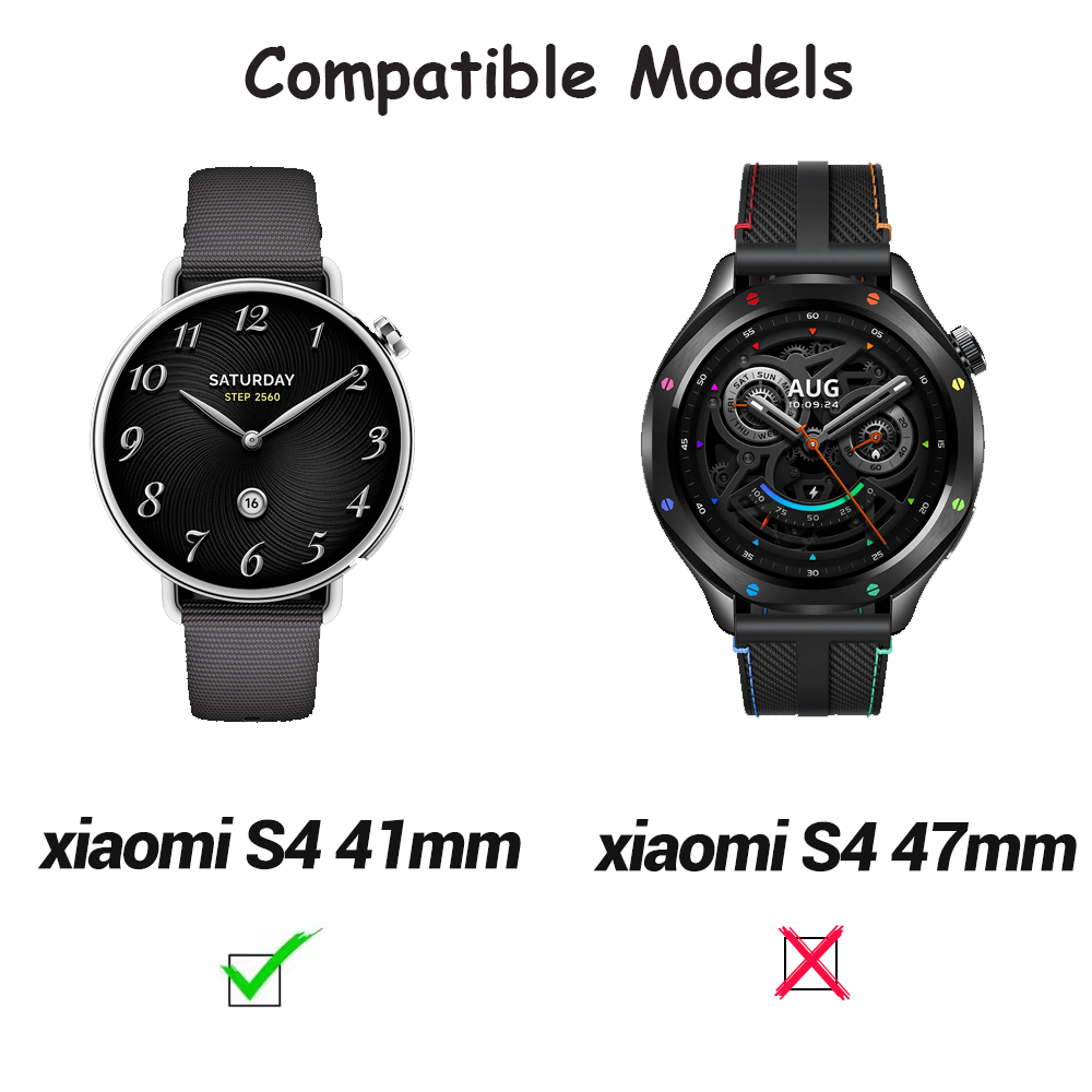 18mm Braided Magnetic Buckle S - огляд і ціна Xiaomi Smartwatch S4 Accessories