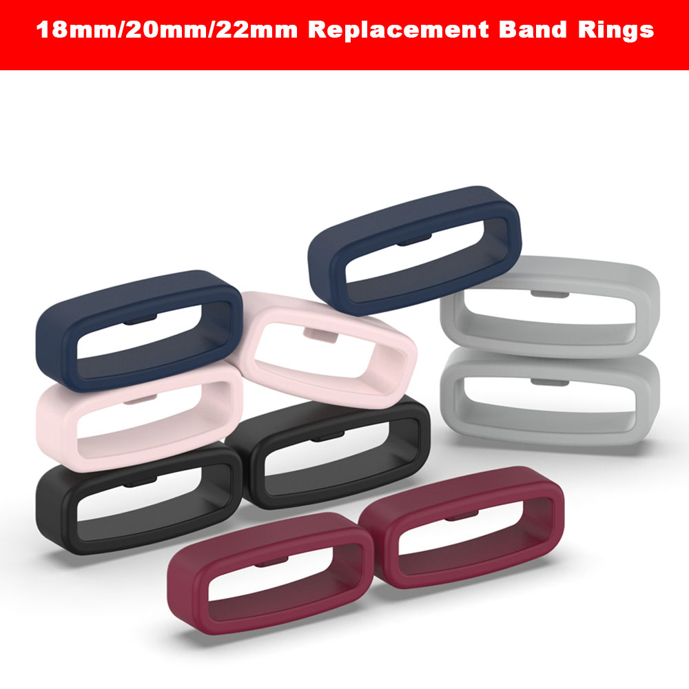 18 20 22mm Watch Band Ring Rub - огляд і ціна Silicone Band Replacement