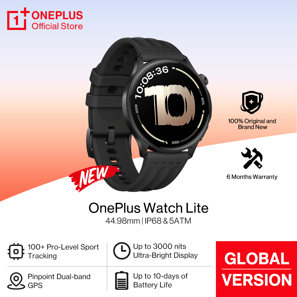 World Premiere OnePlus Watch L - огляд і ціна Smartwatch X