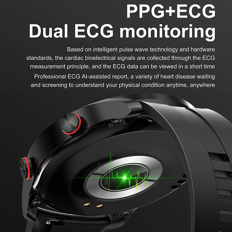ECG+PPG Bluetooth Call Smart W - огляд і ціна Smartwatch Faces