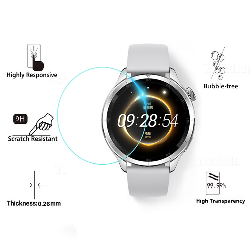 Tempered Glass for Xiaomi Mi W - огляд і ціна Xiaomi Smartwatch S4 Accessories