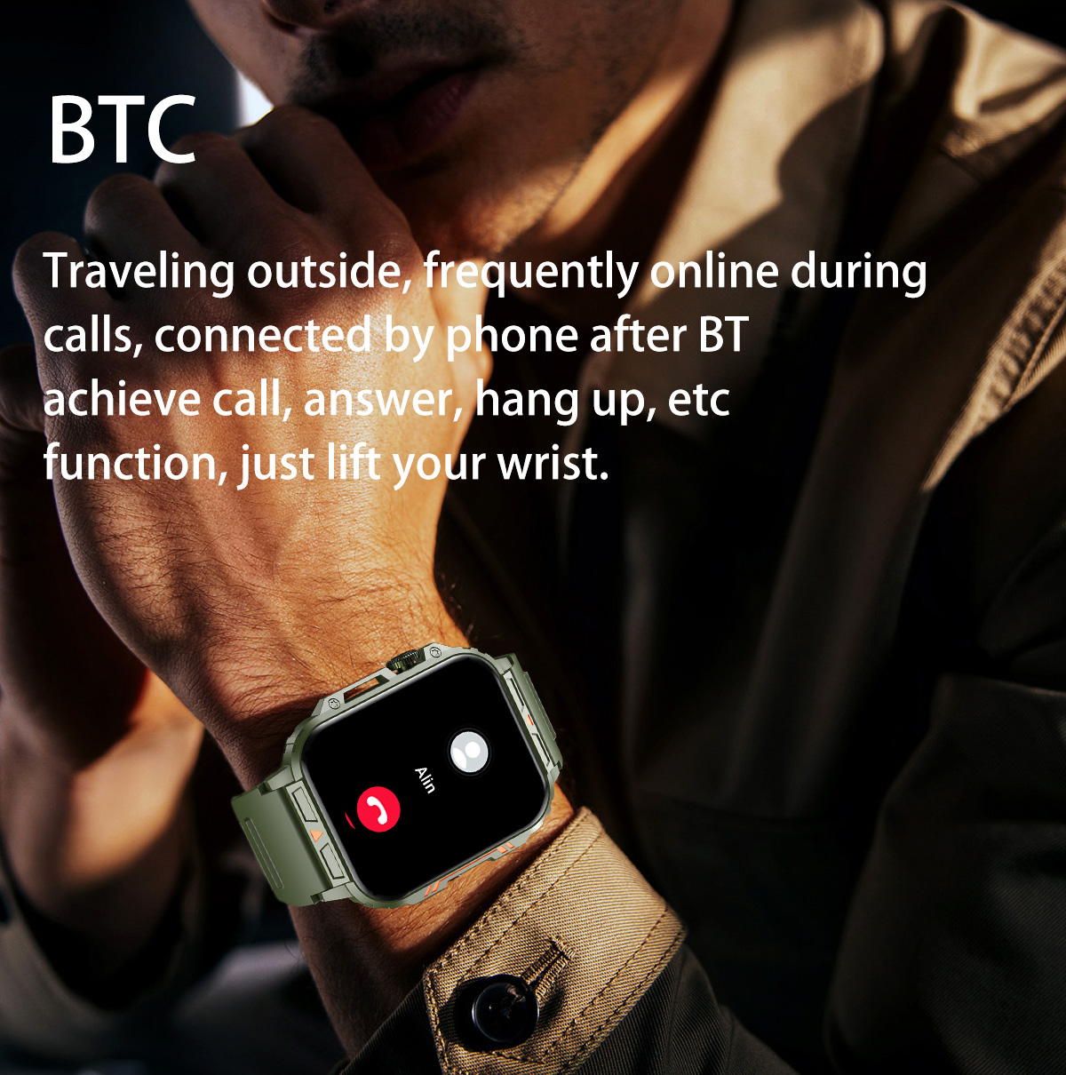 1.91 Outdoor Military Smart Wa - огляд і ціна Smartwatch Faces