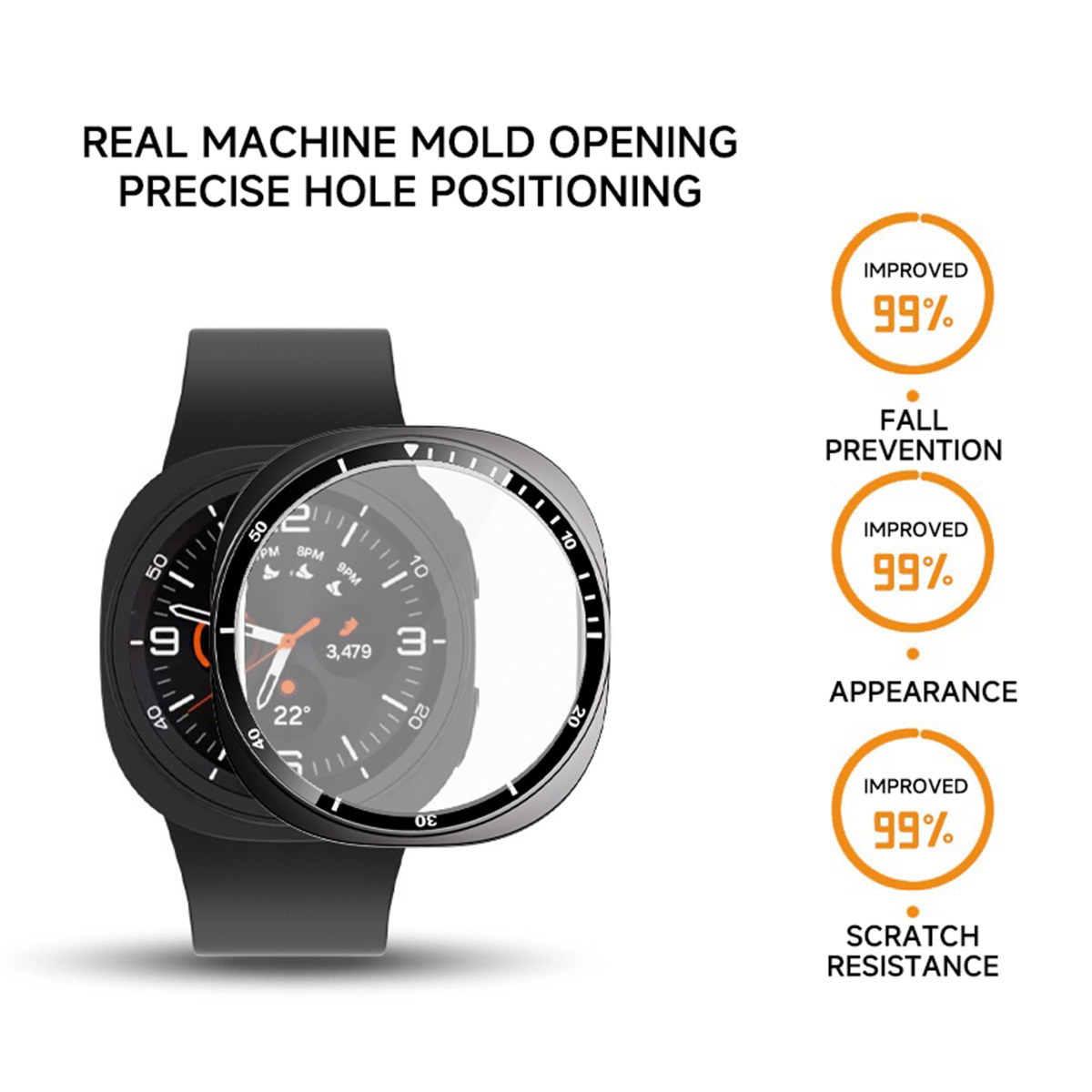 Tempered Glass+PC Cover for Sa - огляд і ціна Samsung Smartwatch Accessories