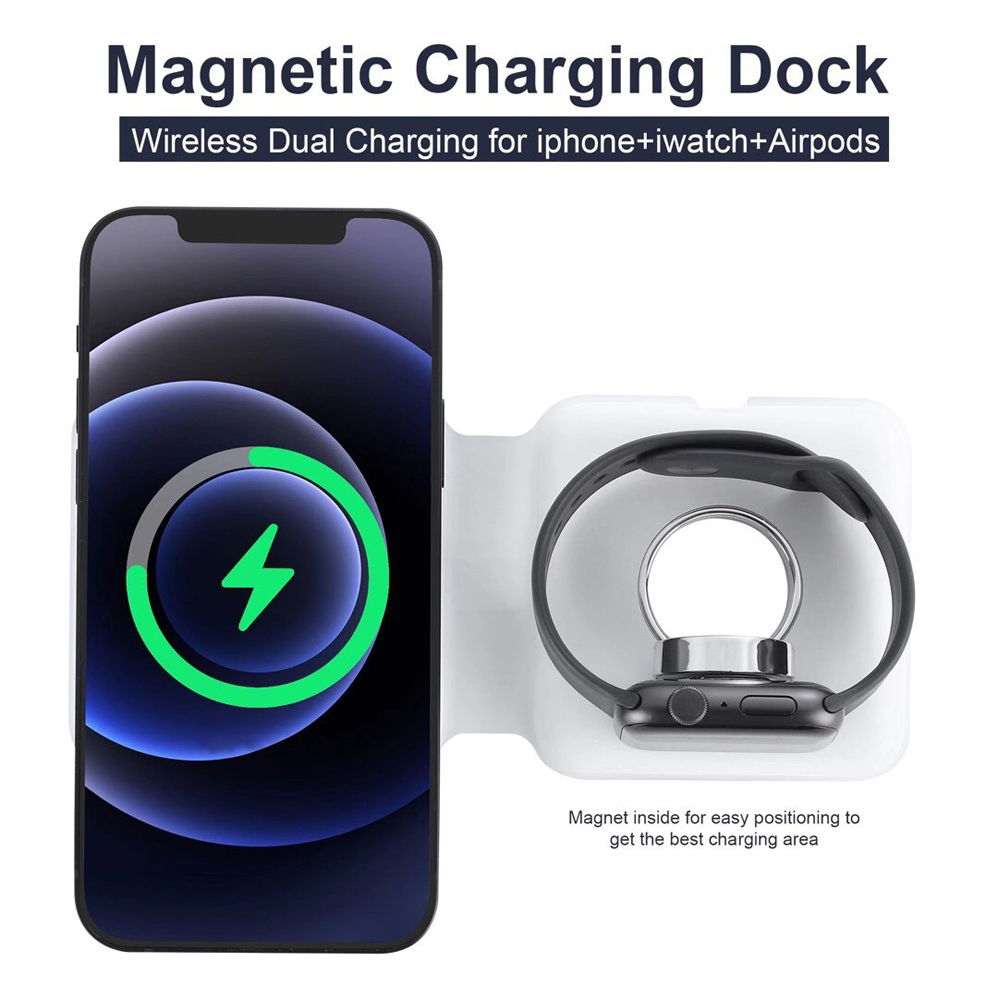 2IN1 Magnetic Wireless Charger - огляд і ціна Smartwatch X