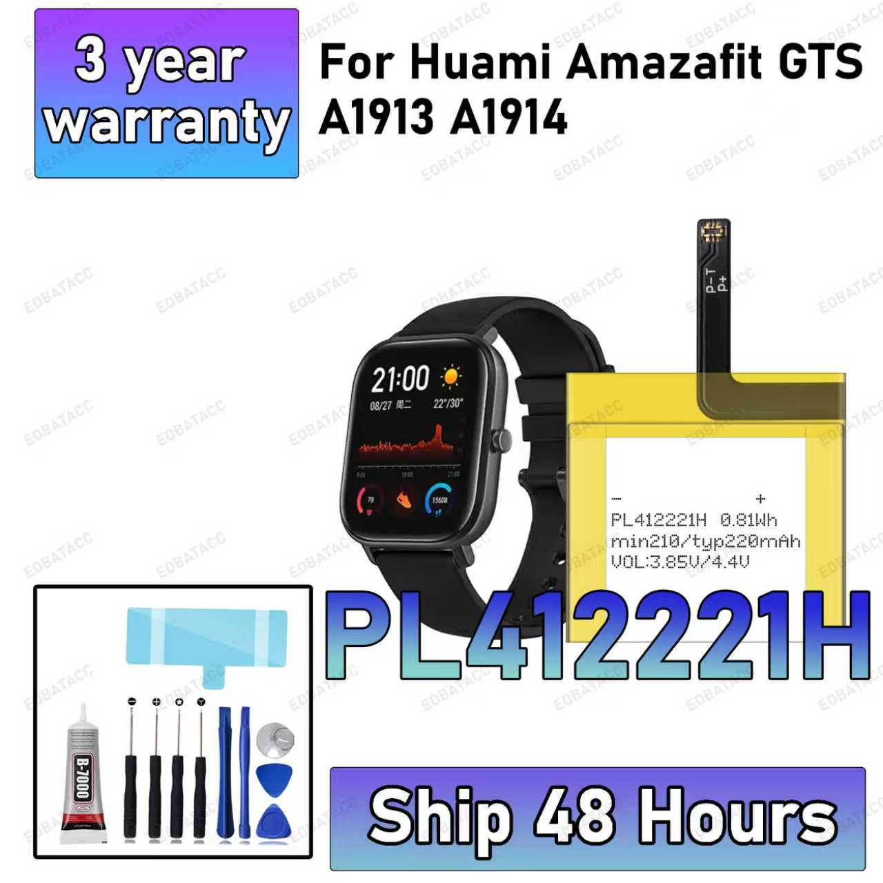 100% New High Quanlity PL41222 - огляд і ціна Smartwatch A1914