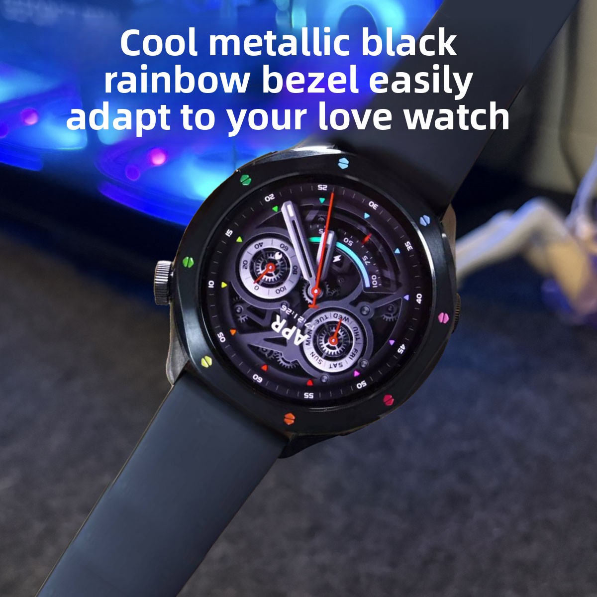 Metal Bezel Ring Watch Bezel S - огляд і ціна Xiaomi Smartwatch S3 Accessories