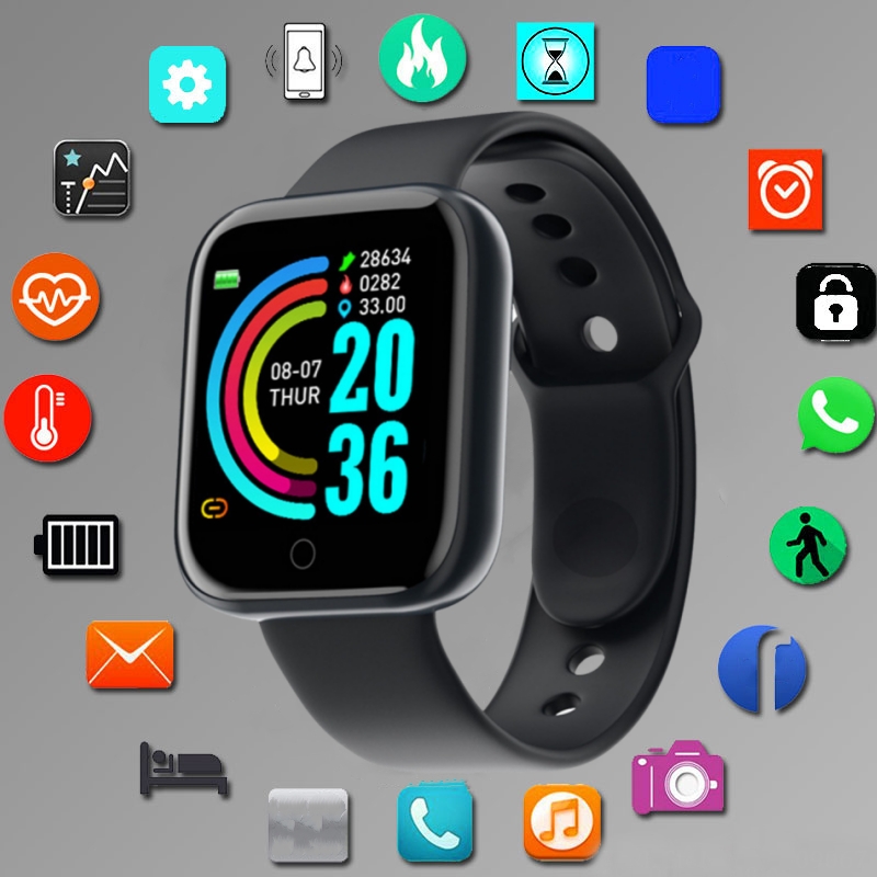 Smart Watch For Men Women Spor - огляд і ціна Silicone Band Replacement