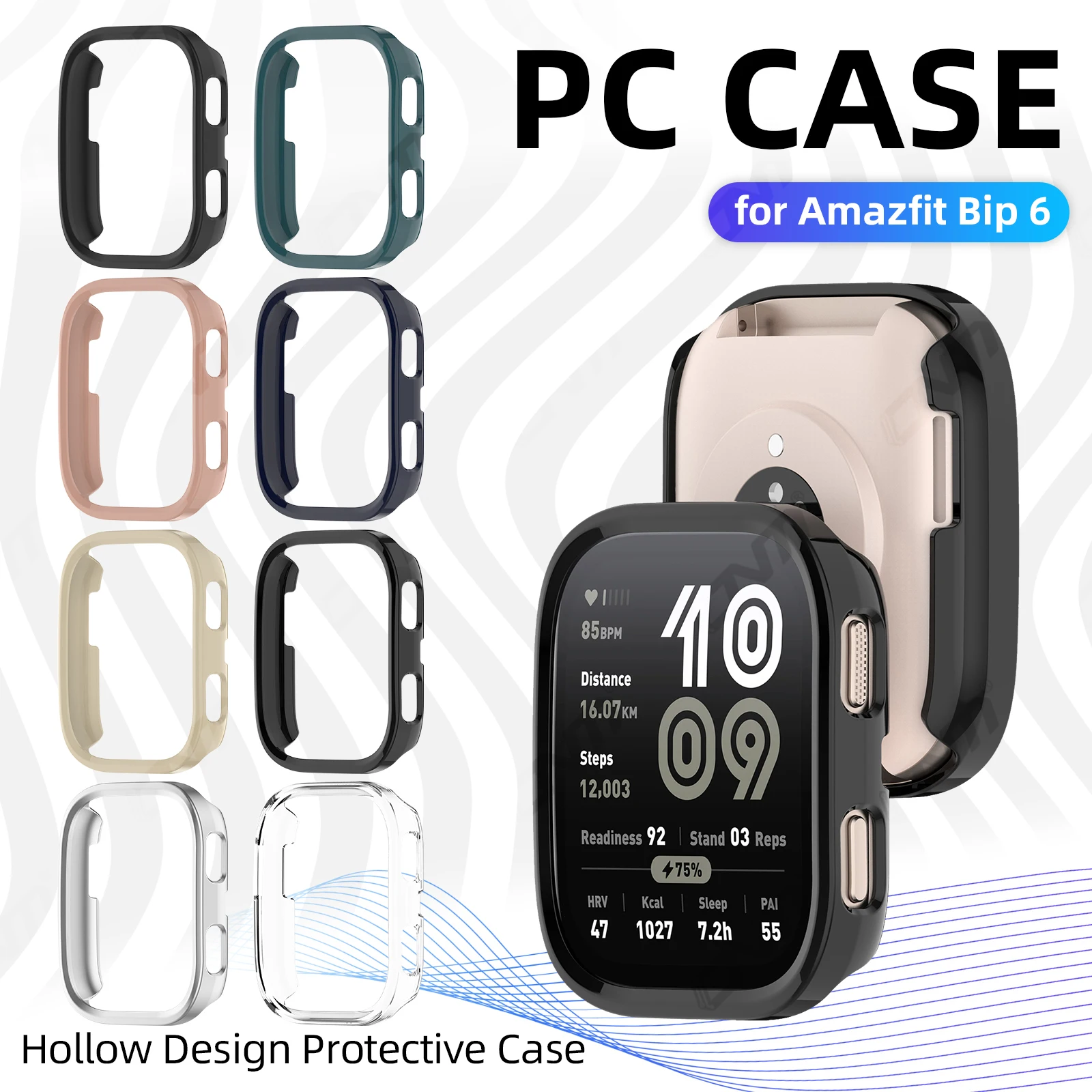 PC Hard Case for Amazfit BIP 6 - огляд і ціна Amazfit Smartwatch Accessories