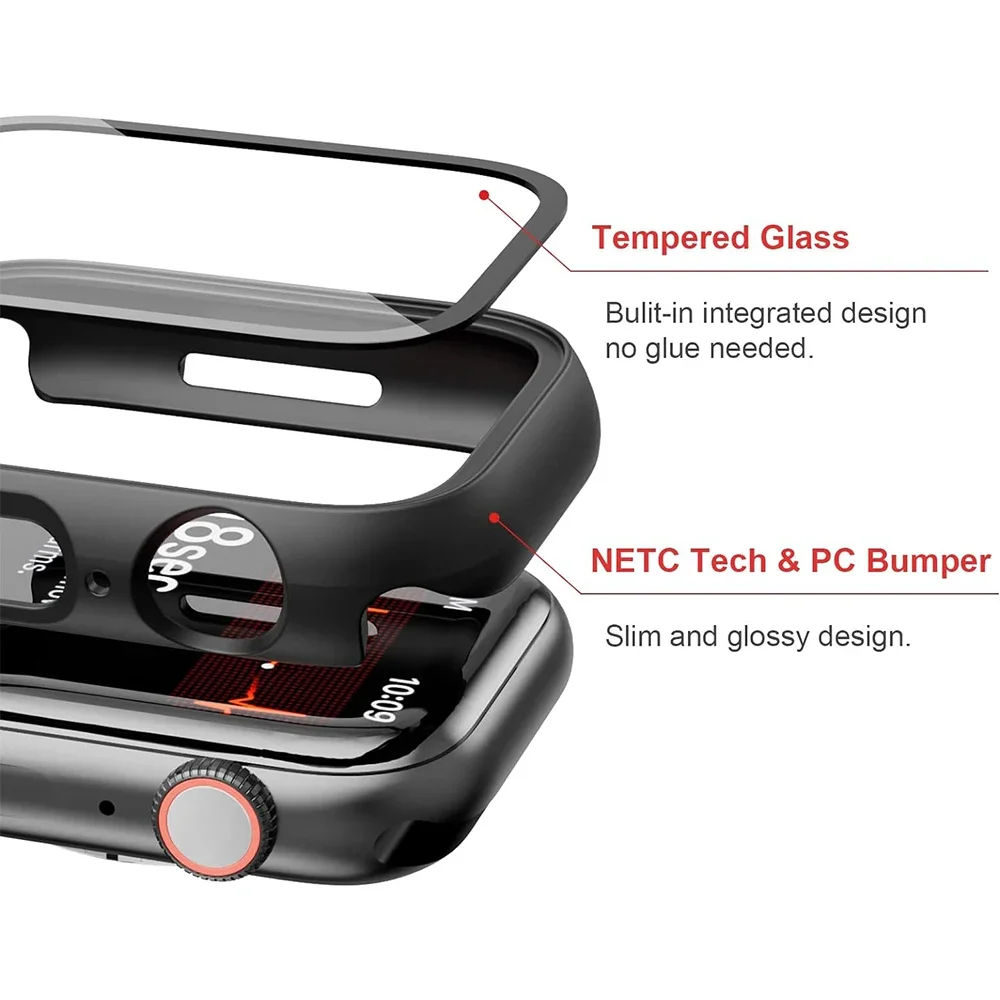 Tempered Glass Screen Protecto - огляд і ціна Smartwatch Case