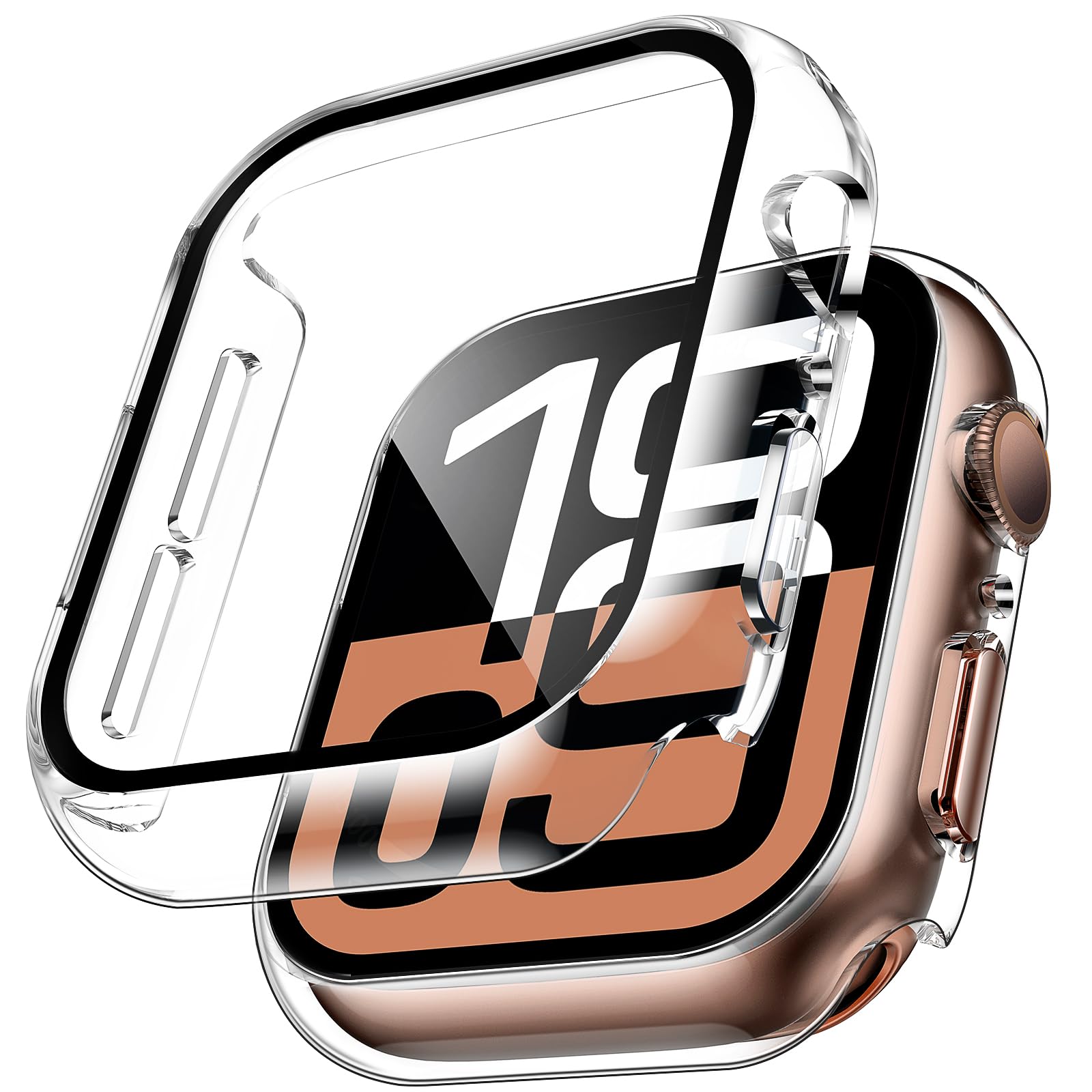 2pcs Tempered Glass Case For A - огляд і ціна Smartwatch Case