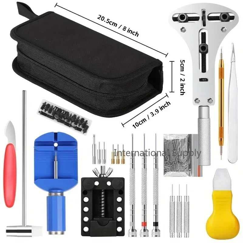 147Pcs Watch Repair Tool Set W - огляд і ціна Tool Kit Strap Change