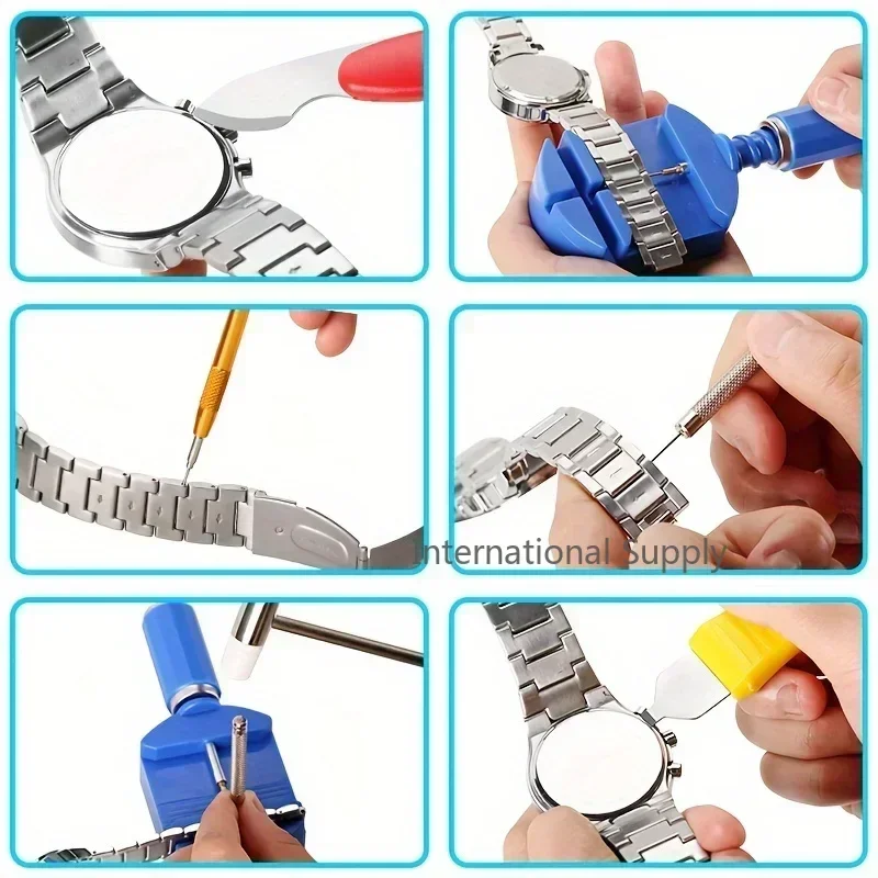 147Pcs Watch Repair Tool Set W - огляд і ціна Tool Kit Strap Change