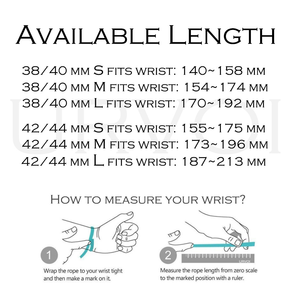 URVOI silicone loop for Apple  - огляд і ціна Solo Loop Strap