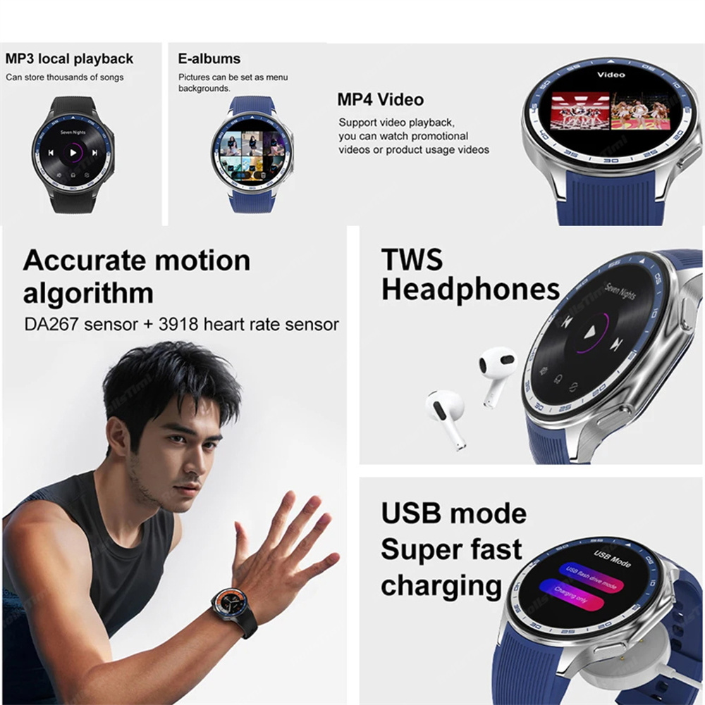 1.43 AMOLED Smart Watch 3D Sur - огляд і ціна Smartwatch X