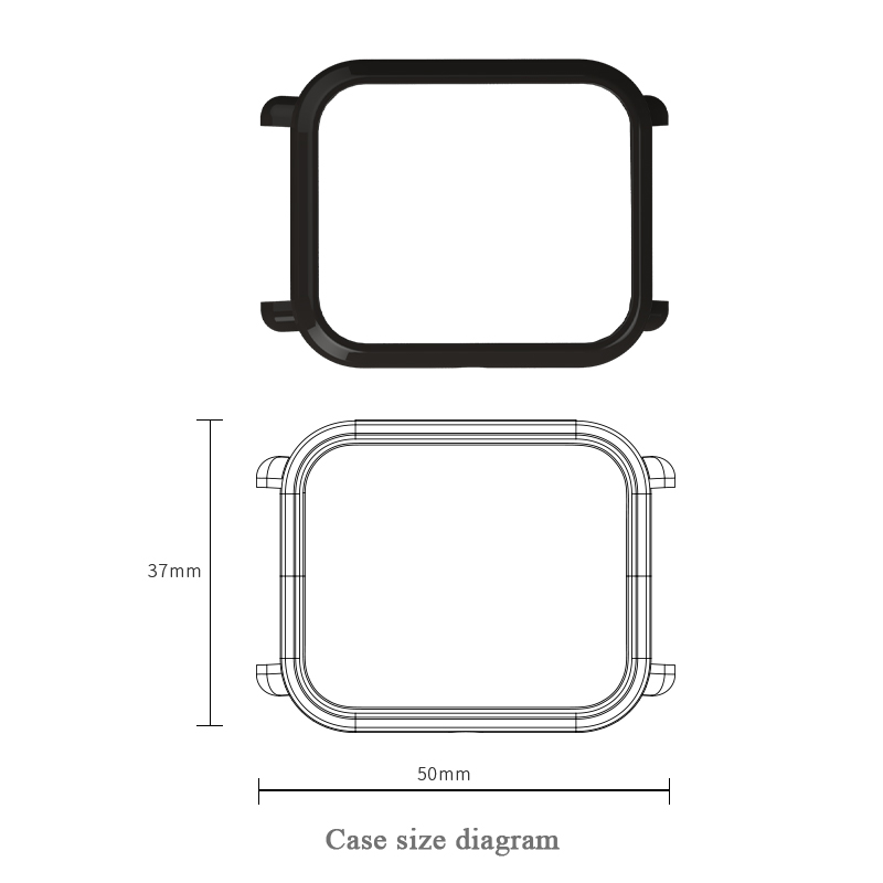 Case Cover for Amazfit Bip Ban - огляд і ціна Amazfit Smartwatch Accessories