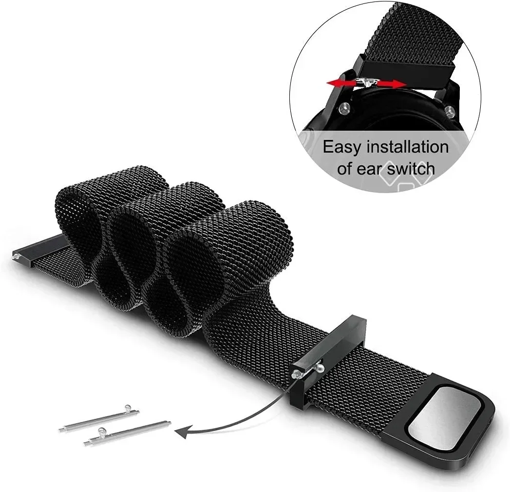 18mm Milanese Loop Strap For X - огляд і ціна Xiaomi Smartwatch S4 Accessories