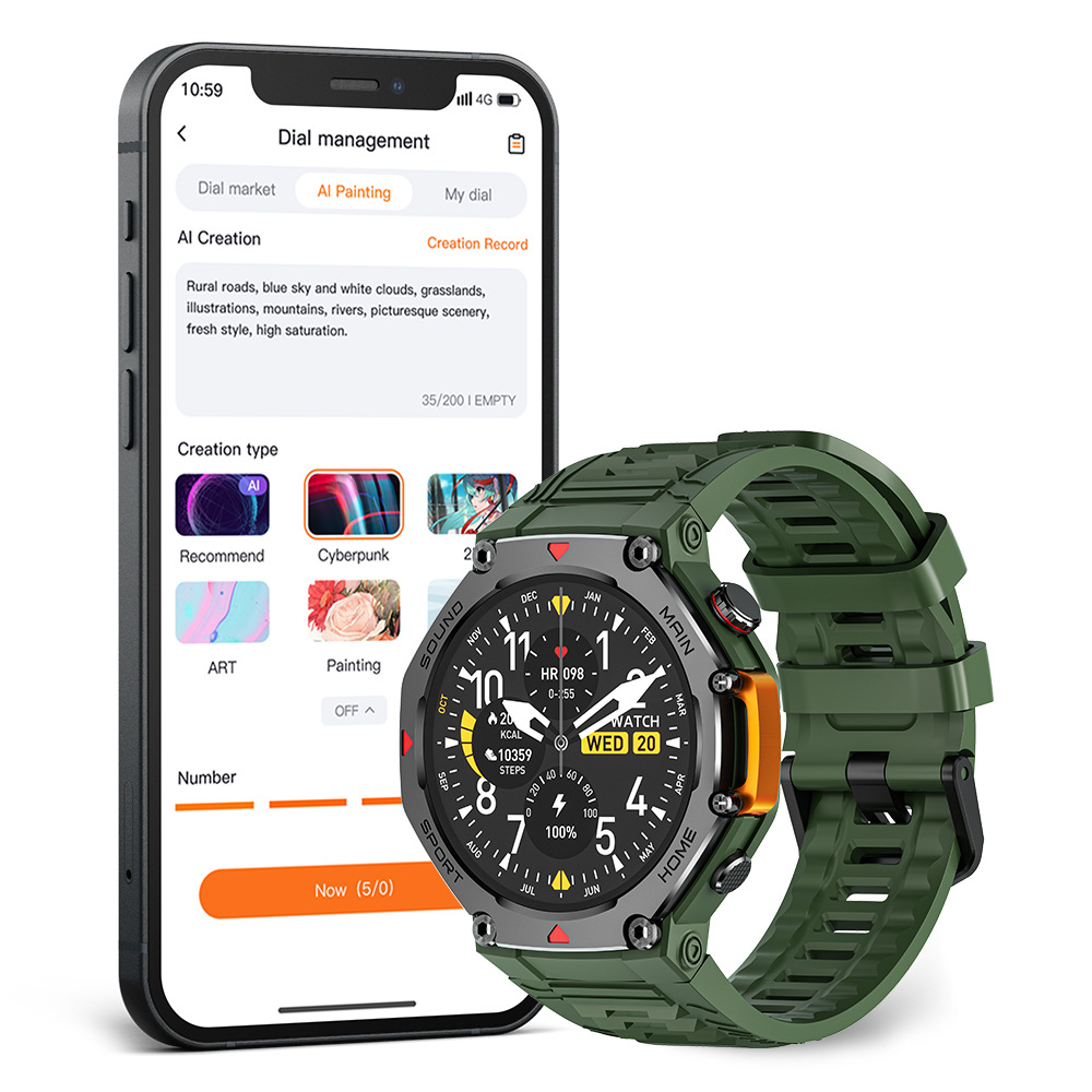 M REX4 Smart Sports Health Wat - огляд і ціна Smartwatch M Active