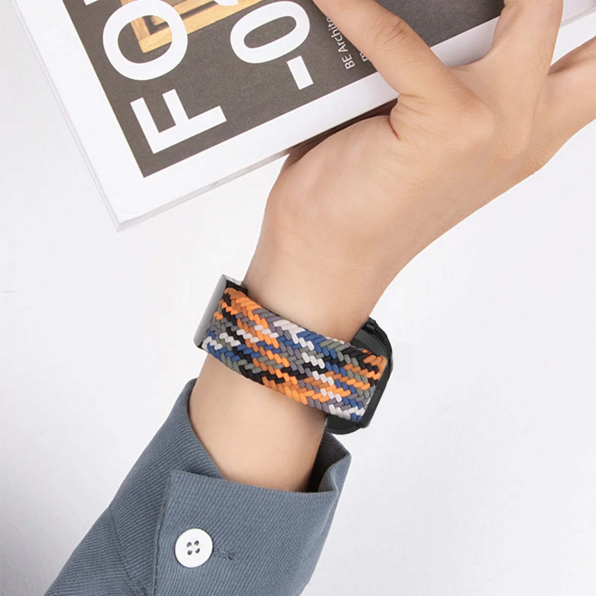 Magnetic Nylon Strap for Samsu - огляд і ціна Solo Loop Strap