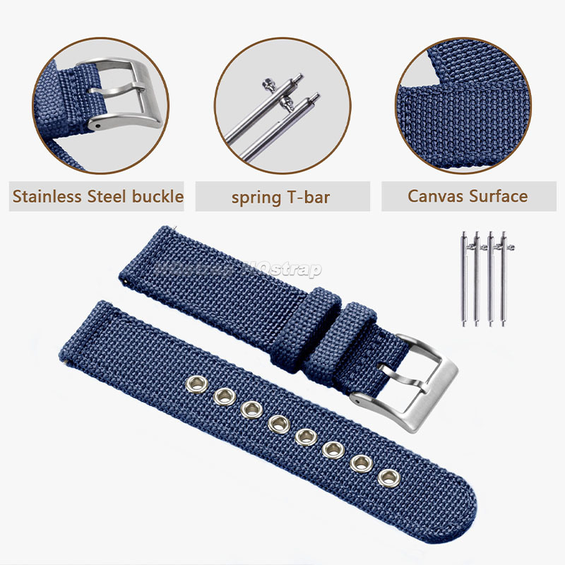 Nylon Strap 18mm 20mm 22mm Ban - огляд і ціна Nylon Nato Strap