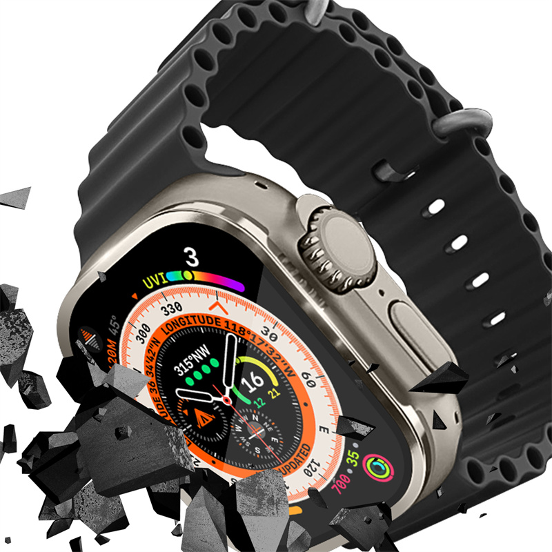 2PCS Aluminium Alloy Case+Temp - огляд і ціна Smartwatch Case