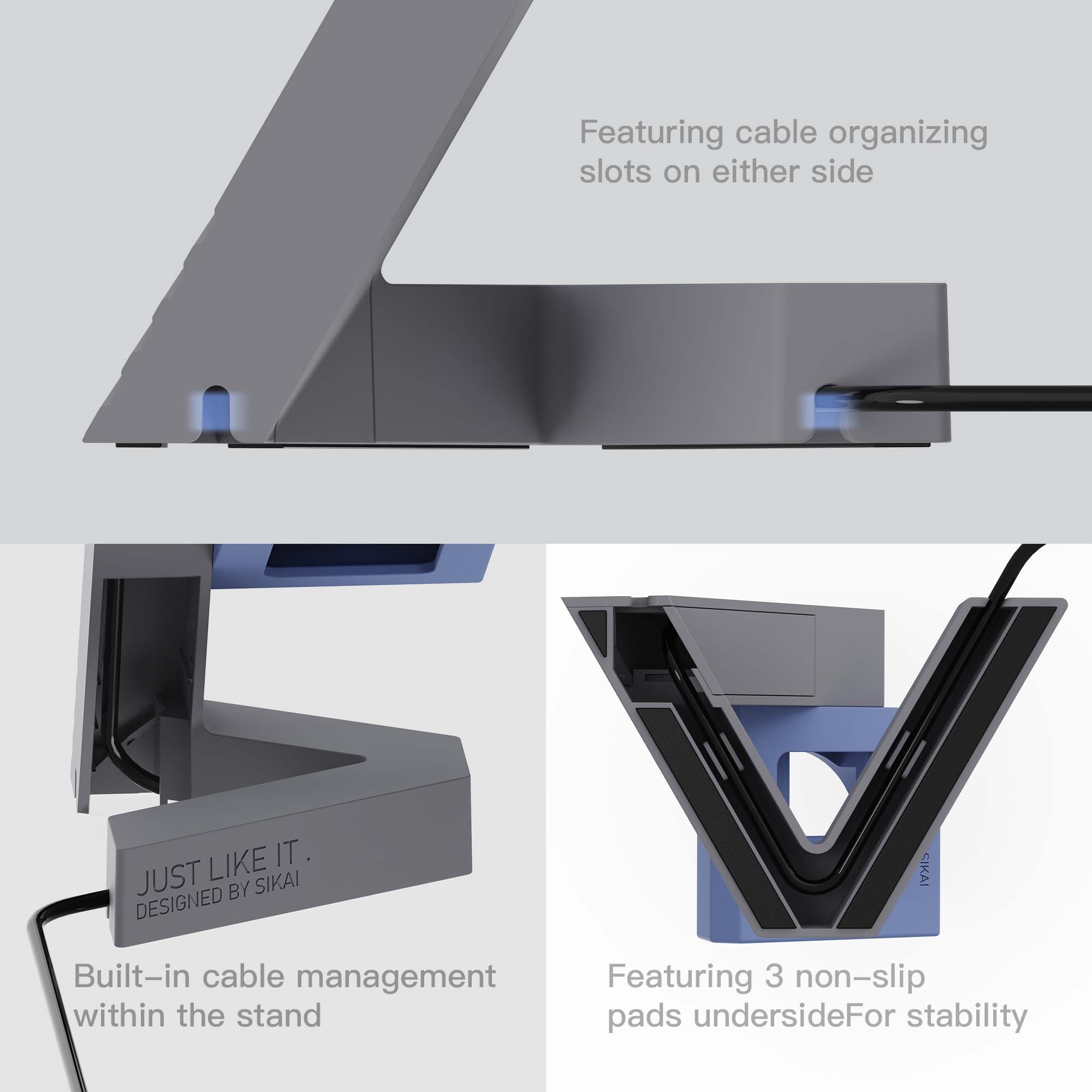 PC Geometric watch stand Dock  - огляд і ціна Xiaomi Smartwatch S4 Accessories