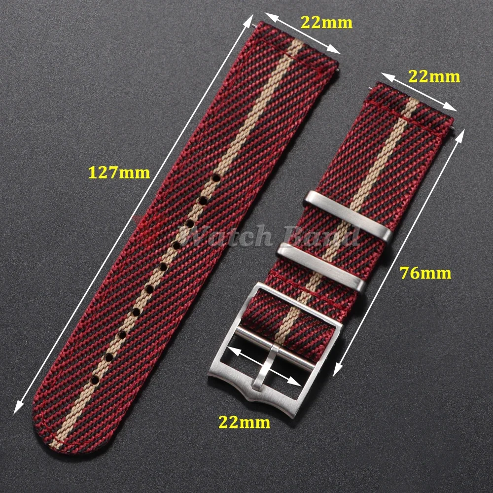 20 22mm Nylon Strap for Tudor  - огляд і ціна Nylon Nato Strap