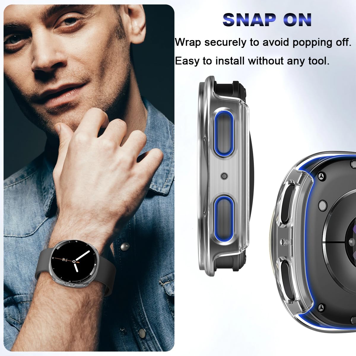 Tempered Glass Screen Protecto - огляд і ціна Samsung Smartwatch Accessories