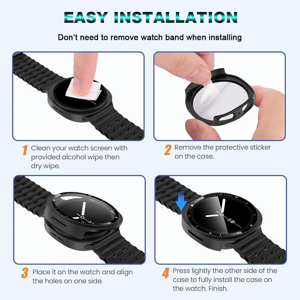 Tempered Glass Screen Protecto - огляд і ціна Samsung Smartwatch Accessories