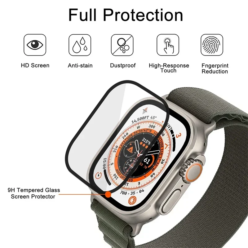 Full Curved Screen Protector F - огляд і ціна Smartwatch Case