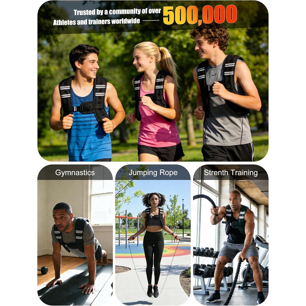 Fitness Weighted Vest Pre-Fill - огляд і ціна Rugged Sport Strap