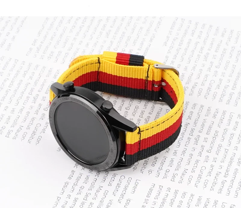 20mm 22mm Woven Nylon Strap fo - огляд і ціна Nylon Nato Strap