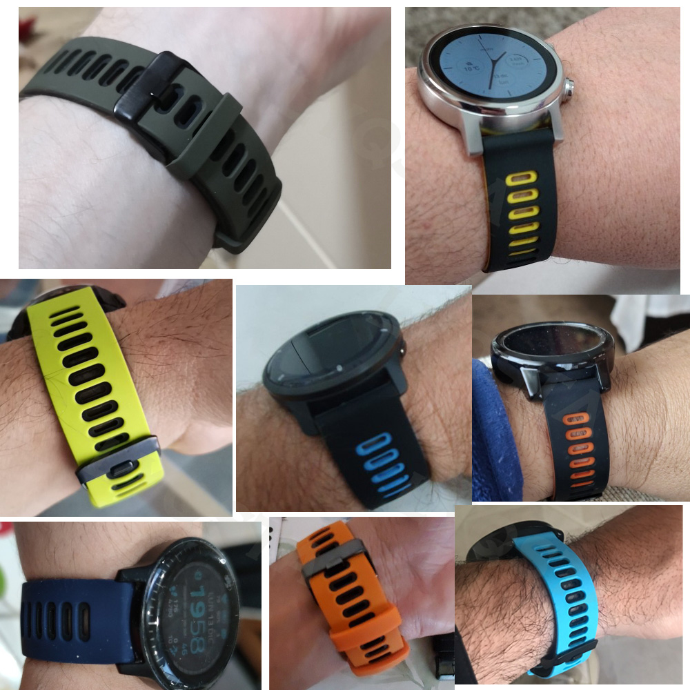 22mm Soft Silicone Watchband F - огляд і ціна Xiaomi Smartwatch S3 Accessories