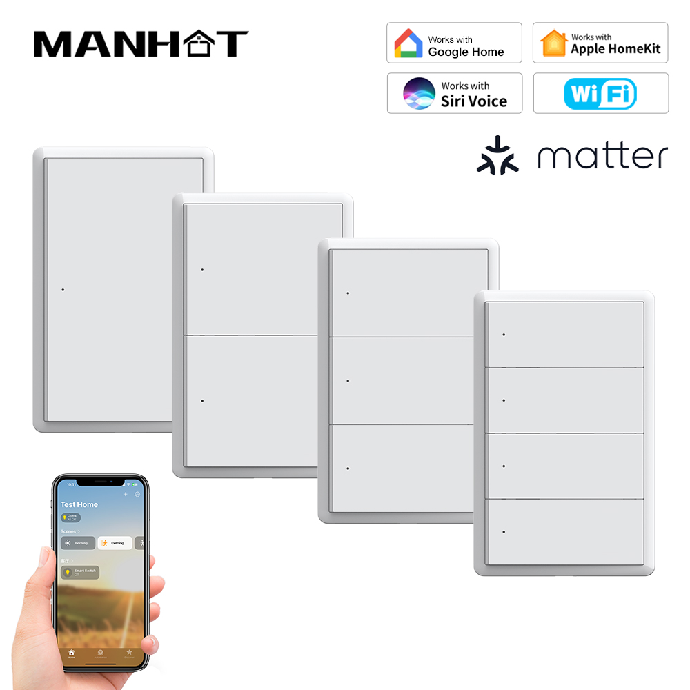 MANHOT Homekit WiFi Smart Swit - огляд і ціна Smart Accessories
