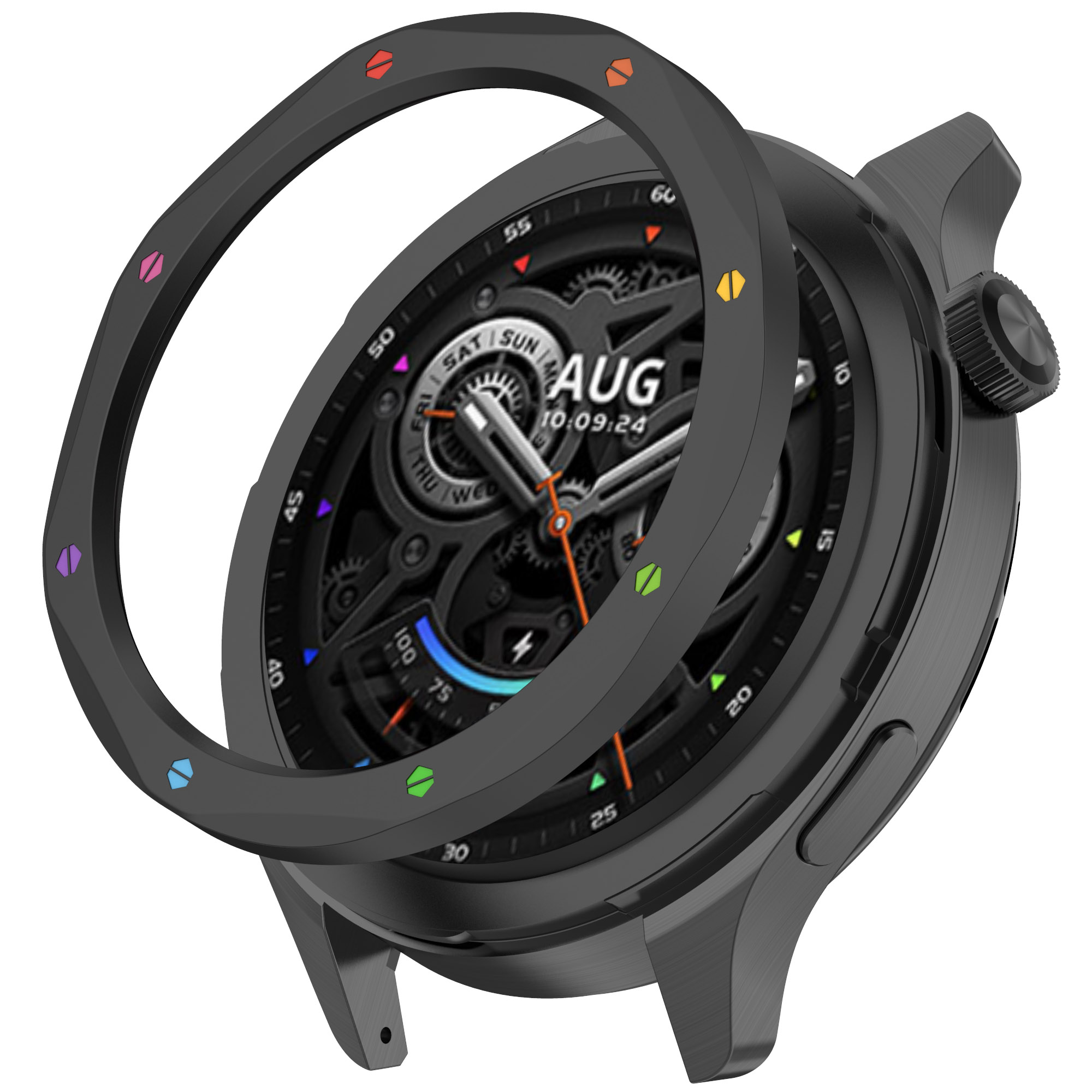 Metal Bezel Ring Case For Xiao - огляд і ціна Xiaomi Smartwatch S3 Accessories