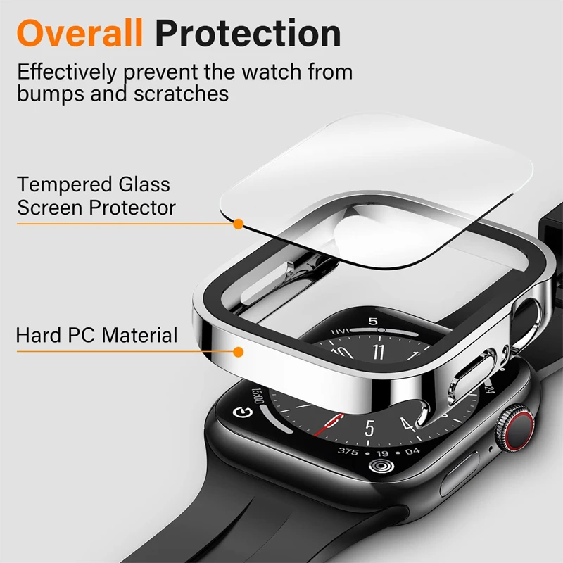 Waterproof Hard PC Screen Prot - огляд і ціна Smartwatch Case