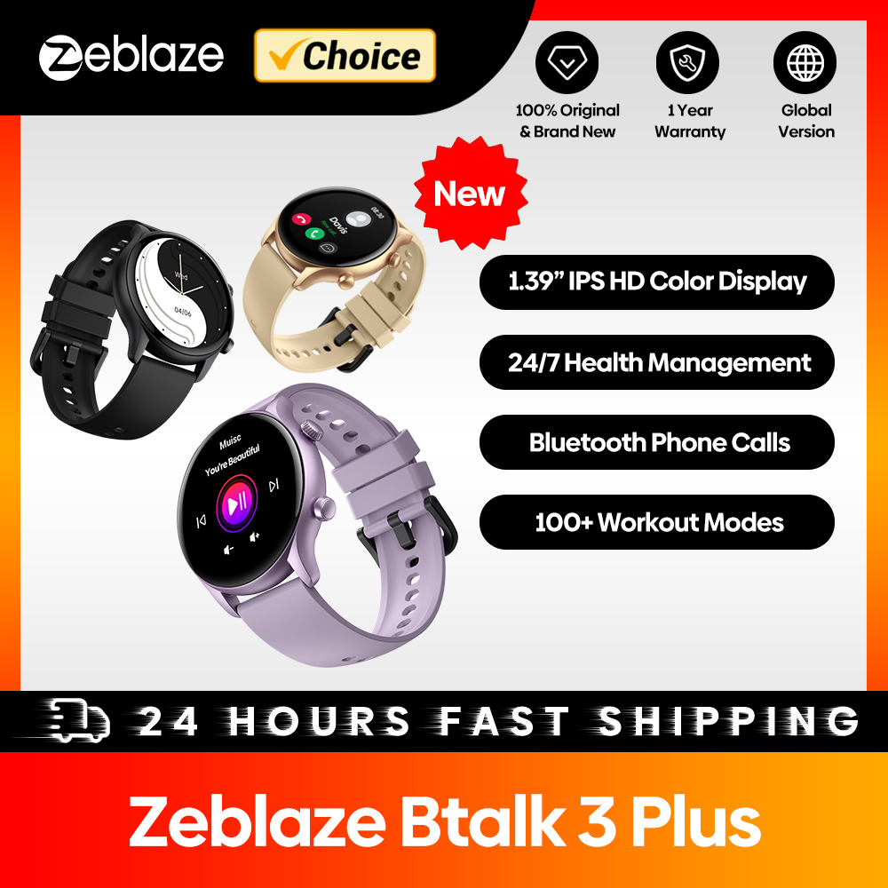 New Zeblaze Btalk 3 Plus Voice - огляд і ціна Smartwatch Faces