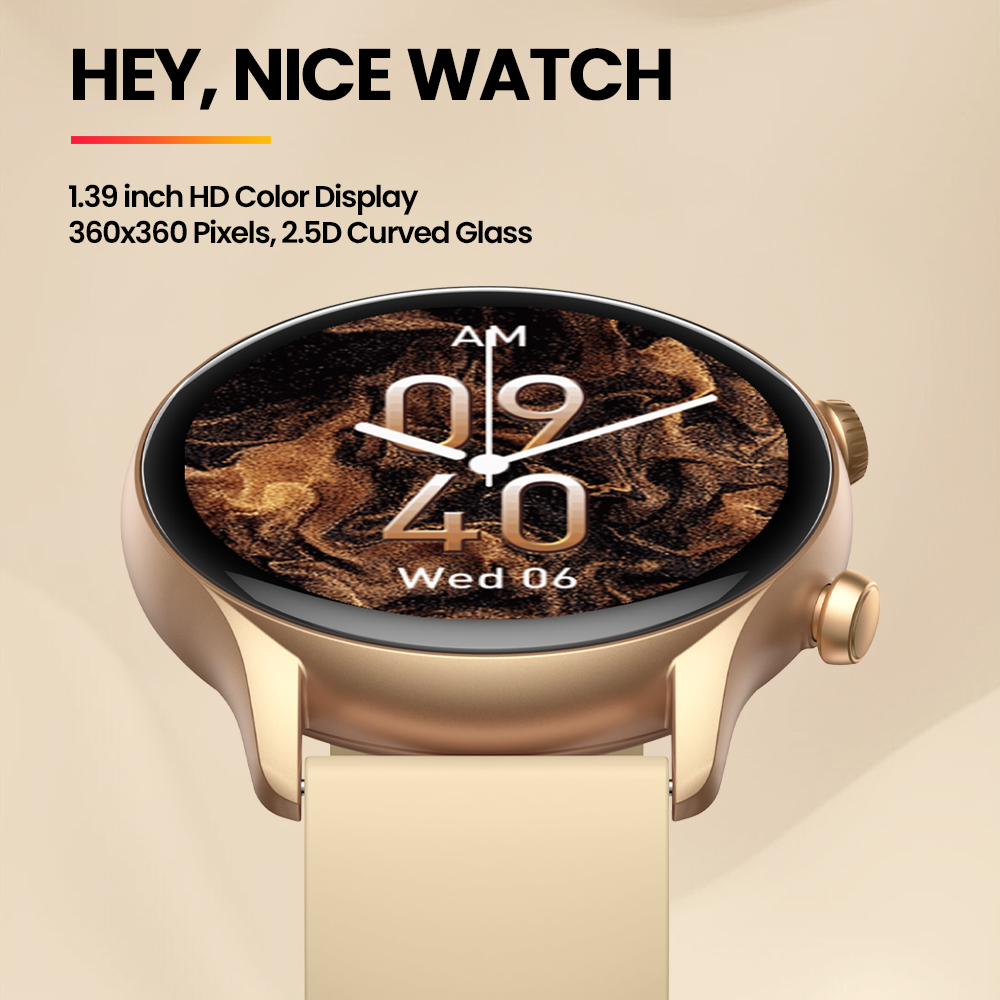 New Zeblaze Btalk 3 Plus Voice - огляд і ціна Smartwatch Faces