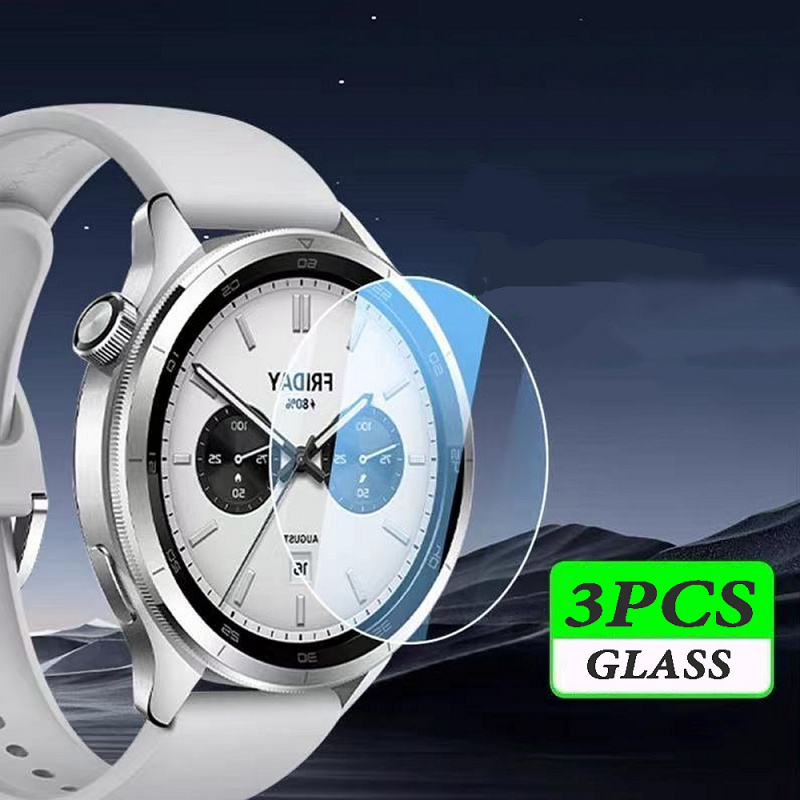 3pcs Tempered Glass Films For  - огляд і ціна Xiaomi Smartwatch S4 Accessories