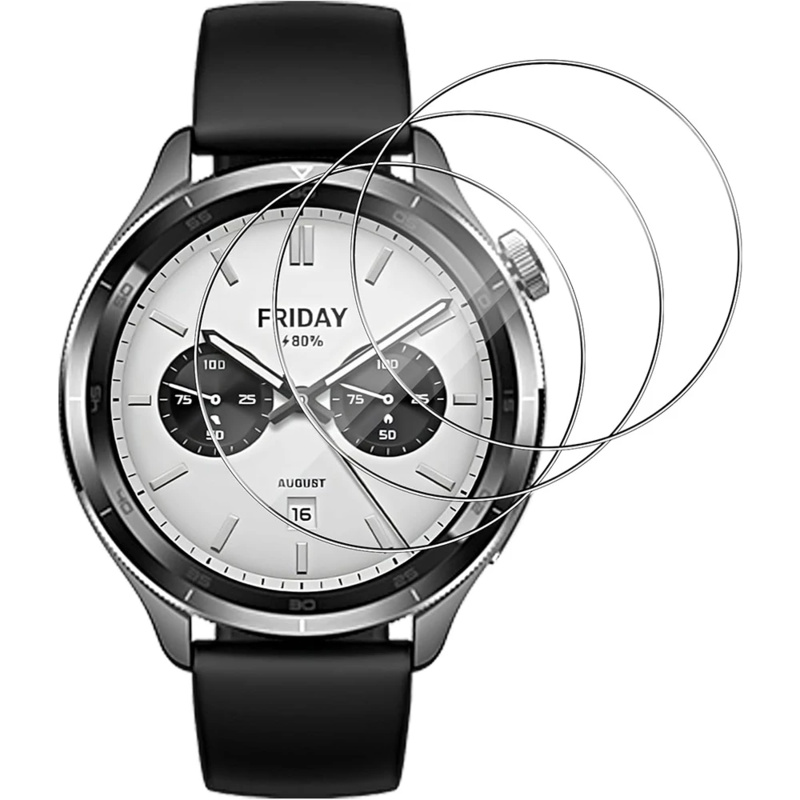 3pcs Tempered Glass Films For  - огляд і ціна Xiaomi Smartwatch S4 Accessories