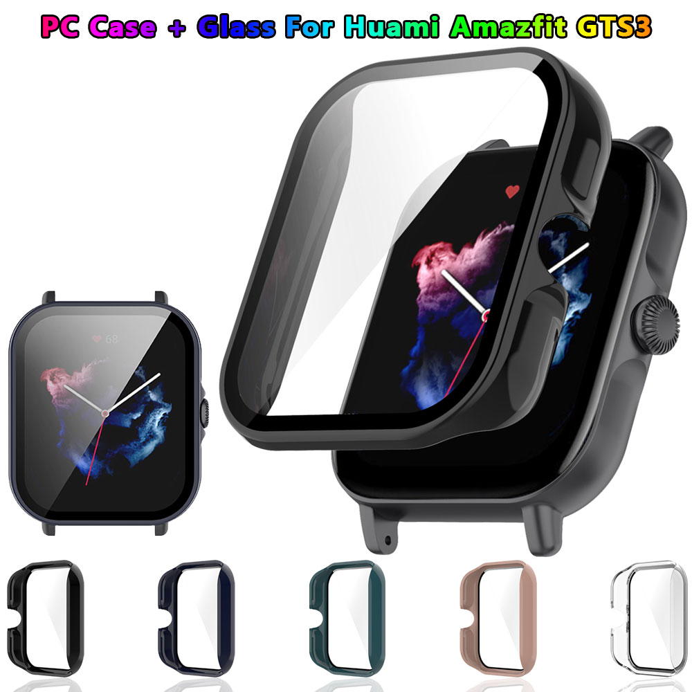Case + Tempered Glass For Amaz - огляд і ціна Amazfit Smartwatch Accessories