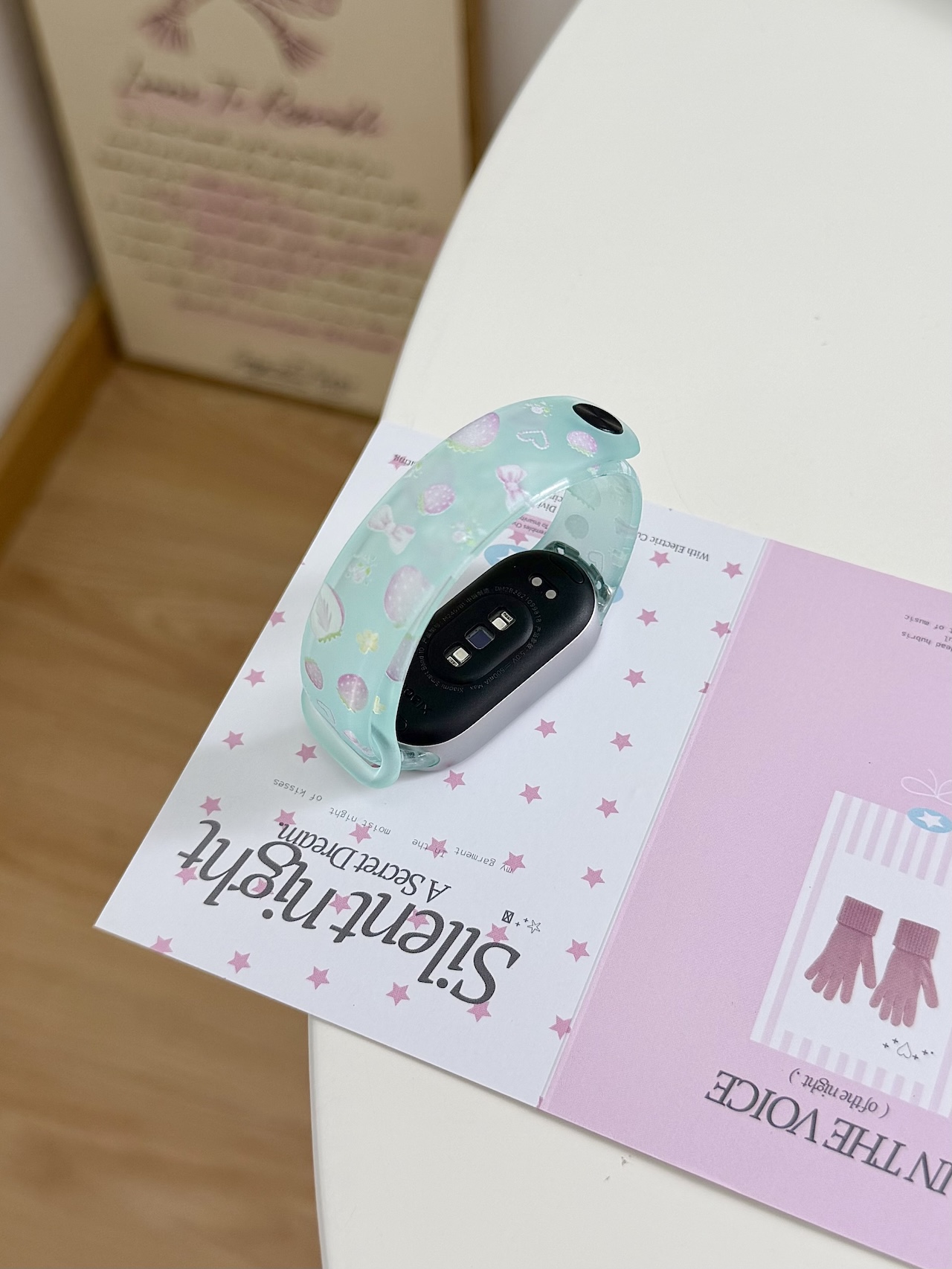 Super Cute Strawberry Bow Prin - огляд і ціна Android Smartwatch Accessories