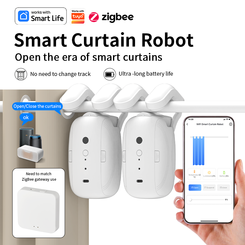 Zigbee Smart Curtain Driver Ro - огляд і ціна Smart Accessories